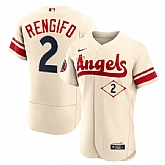 Angels 2 Luis Rengifo Cream 2022 City Connect Flexbase Jersey Dzhi,baseball caps,new era cap wholesale,wholesale hats